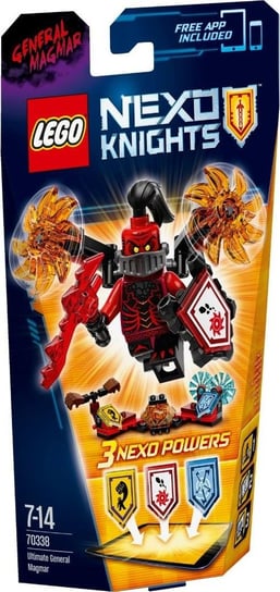 LEGO Nexo Knights, klocki Generał Magmar, 70338 LEGO