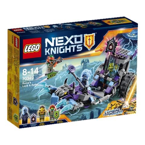 LEGO Nexo Knights, klocki Miażdżący pojazd Ruiny, 70349 LEGO