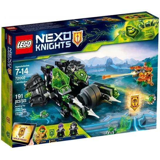 LEGO Nexo Knights, klocki Podwójny infektor, 72002 LEGO