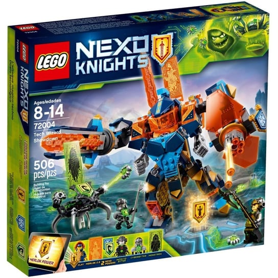 LEGO Nexo Knights, klocki Starcie technologicznych czarodziejów, 72004 LEGO