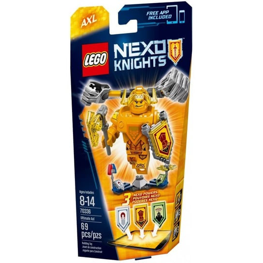 LEGO Nexo Knights, klocki Technorycerz Axl, 70336 LEGO