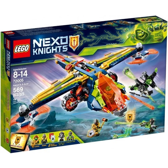 LEGO Nexo Knights, klocki X-bow Aarona, 72005 LEGO