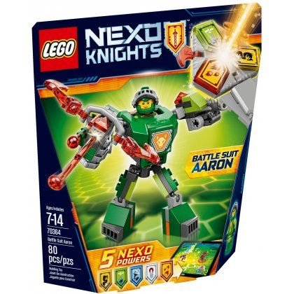 LEGO Nexo Knights, klocki Zbroja Aarona, 70364 LEGO