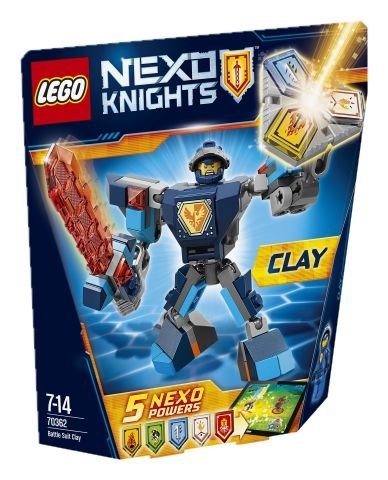 LEGO Nexo Knights, klocki Zbroja Claya, 70362 LEGO