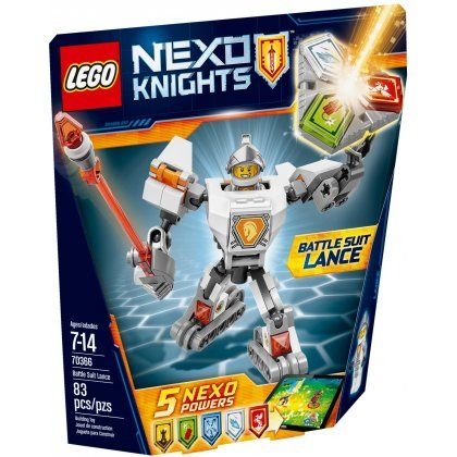 LEGO Nexo Knights, klocki Zbroja Lance'a, 70366 LEGO
