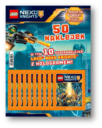 LEGO Nexo Knights Multipack Naklejki Burda Media Polska Sp. z o.o.