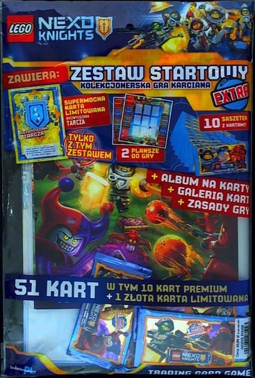 LEGO Nexo Knights TCG Zestaw Startowy Extra Burda Media Polska Sp. z o.o.