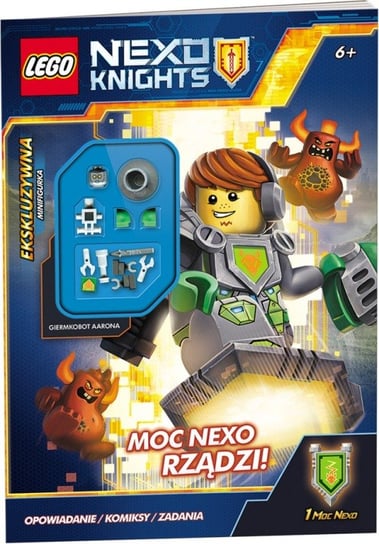 LEGO Nexo Knights. Zadania, komiksy, opowiadanie + ekskluzywna minifigurka Opracowanie zbiorowe