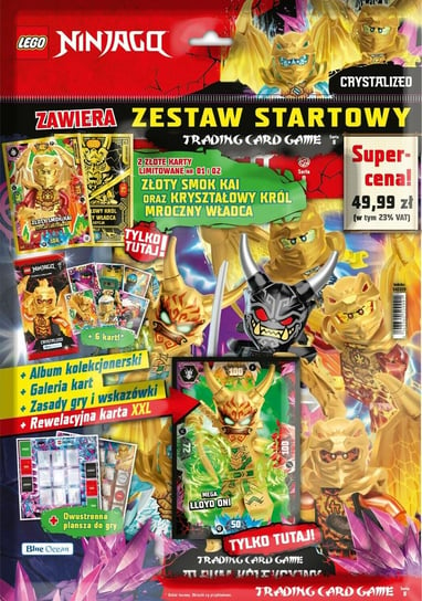 Lego Ninjago 8 Crystalized TCG: Zestaw Startowy Burda Media Polska Sp. z o.o.