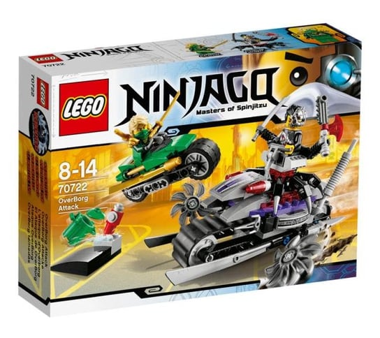 LEGO Ninjago, klocki Atak OverBorga, 70722 LEGO