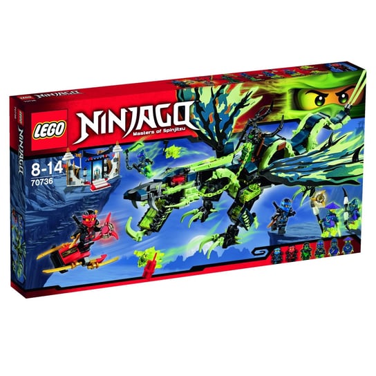 LEGO Ninjago, klocki Atak smoka Morro, 70736 LEGO