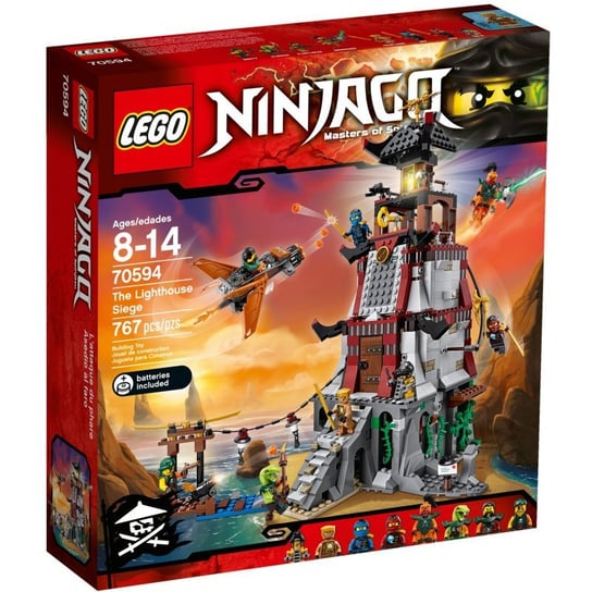 LEGO Ninjago, klocki Bitwa o latarnię, 70594 LEGO