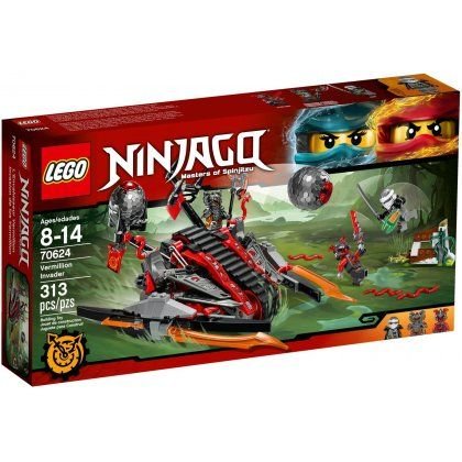 LEGO Ninjago, Klocki Cynobrowy Najeźdźca, 70624 LEGO