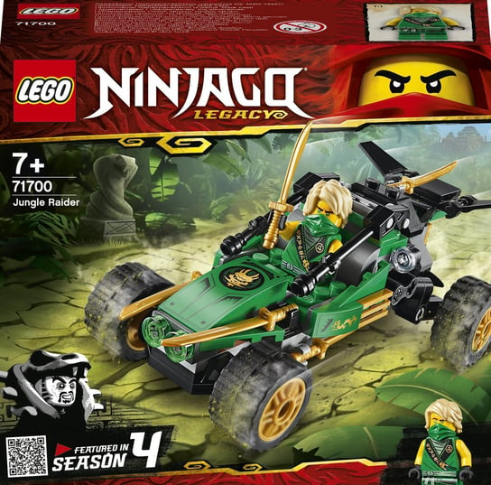 LEGO Ninjago, klocki Dżunglowy ścigacz, 71700 LEGO