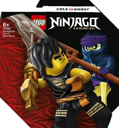 LEGO Ninjago, klocki, Epicki zestaw bojowy - Cole kontra Wojownik - Duch, 71733 LEGO
