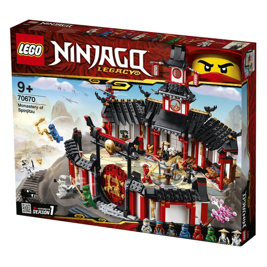 LEGO Ninjago, klocki Klasztor Spinjitzu, 70670 LEGO