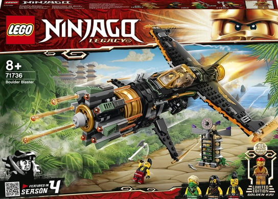 LEGO Ninjago, klocki Kruszarka skał, 71736 LEGO