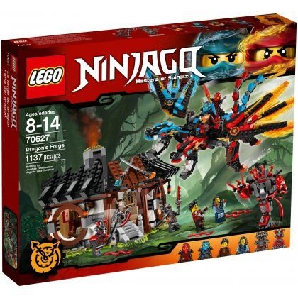 LEGO Ninjago, Klocki Kuźnia Smoka, 70627 LEGO