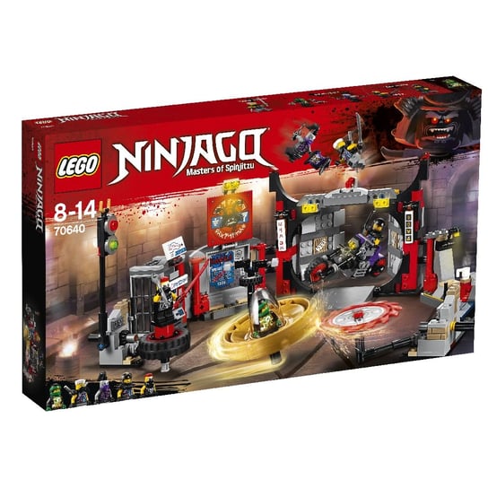 LEGO Ninjago, klocki Kwatera główna S.O.G., 70640 LEGO