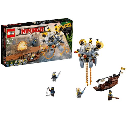 LEGO Ninjago, klocki, Latająca Meduza, 70610 LEGO