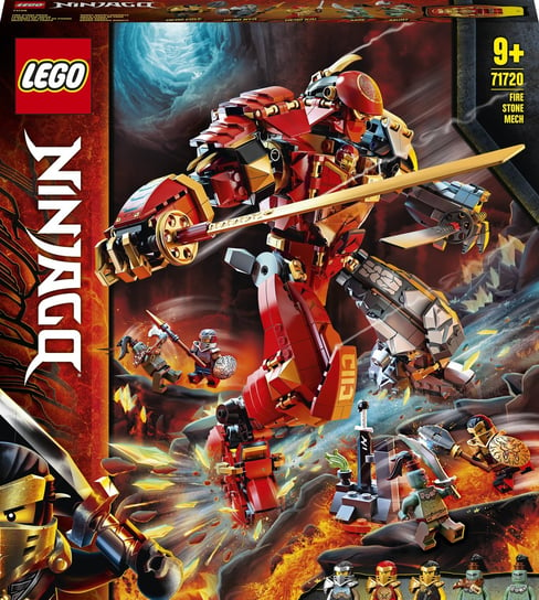 LEGO Ninjago, klocki Mech z ognia i kamienia, 71720 LEGO