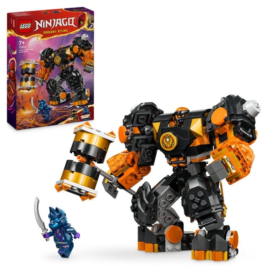 LEGO NINJAGO, klocki, Mech żywiołu ziemi Cole’a, 71806 LEGO