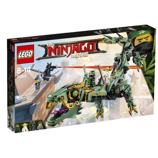 LEGO Ninjago, klocki Mechaniczny smok zielonego ninja, 70612 LEGO