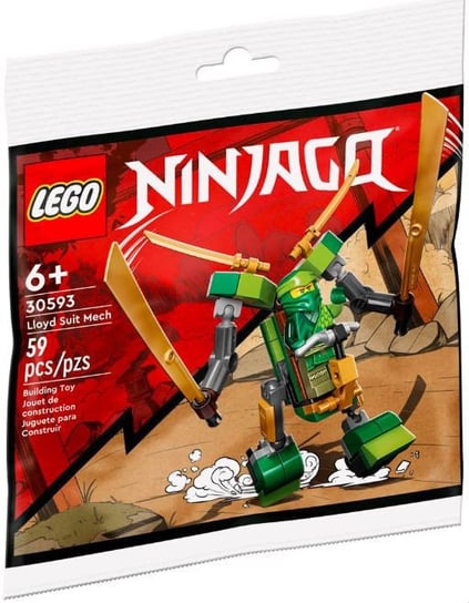 LEGO Ninjago, klocki, Mechw Stroju Lloyda, 30593 LEGO