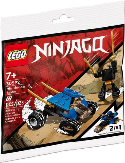 LEGO Ninjago, Klocki, Miniaturowy Piorunowy Pojazd, 30592 LEGO