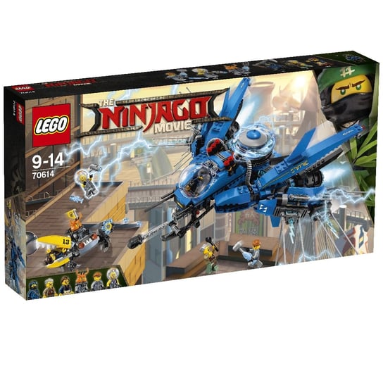 LEGO Ninjago, klocki Odrzutowiec Błyskawica, 70614 LEGO