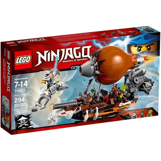 LEGO Ninjago, klocki Piracki sterowiec, 70603 LEGO