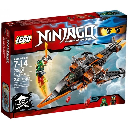 LEGO Ninjago, klocki Podniebny rekin, 70601 LEGO