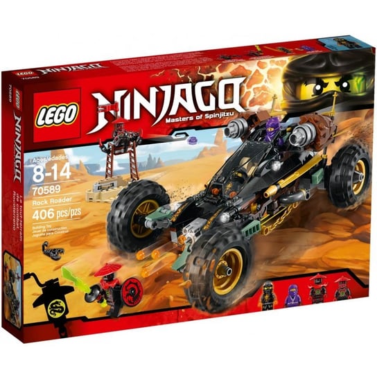 LEGO Ninjago, klocki Pogromca skał, 70589 LEGO