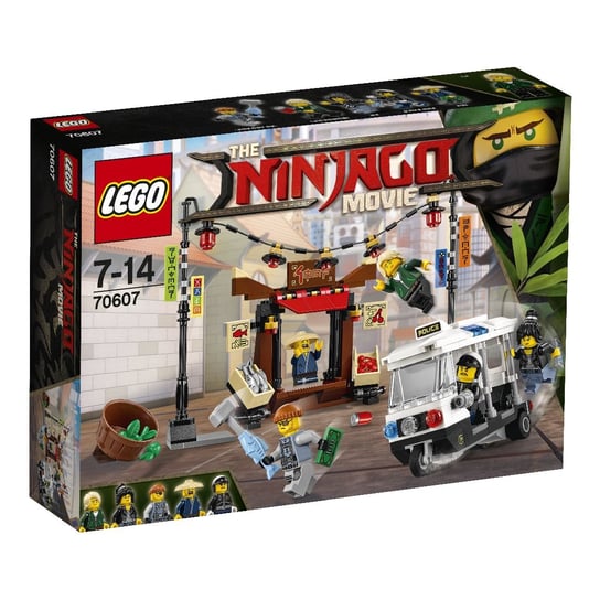 LEGO Ninjago, klocki Pościg w NINJAGO City, 70607 LEGO