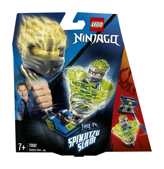 LEGO Ninjago, klocki Potęga Spinjitzu Jay, 70682 LEGO