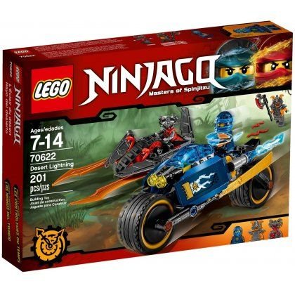 LEGO Ninjago, Klocki Pustynna Błyskawica, 70622 LEGO