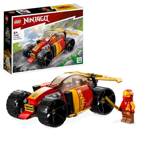 LEGO Ninjago, klocki, Samochód wyścigowy ninja Kaia EVO, 71780 LEGO