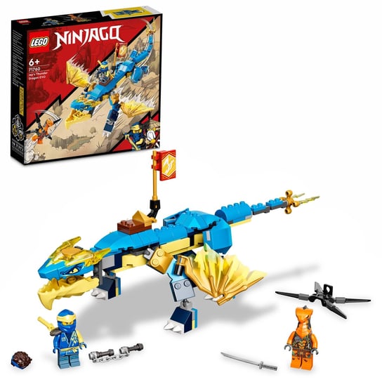 LEGO Ninjago, klocki, Smok gromu Jaya EVO, 71760 LEGO