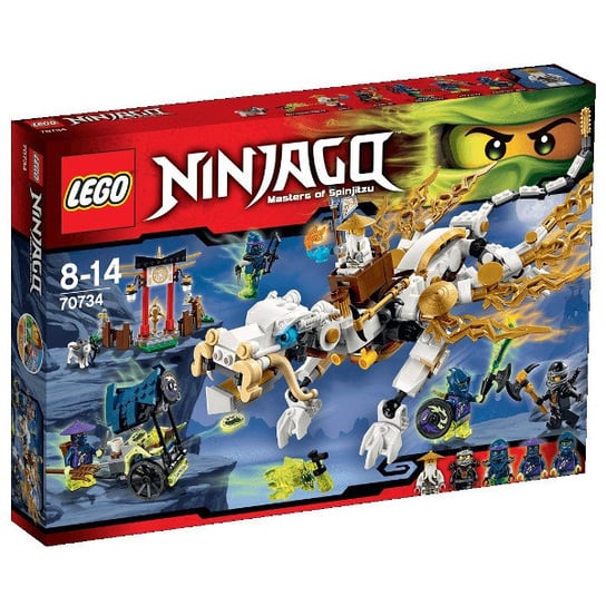 LEGO Ninjago, klocki Smok mistrza Wu, 70734 LEGO