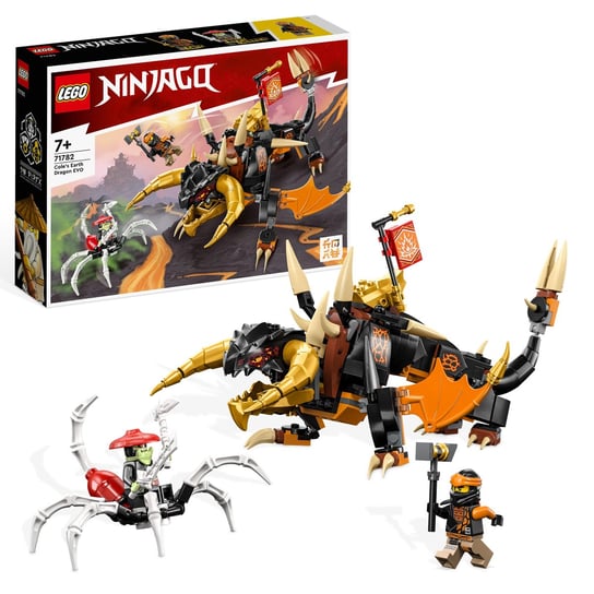 LEGO Ninjago, klocki, Smok Ziemi Cole'a EVO, 71782 LEGO