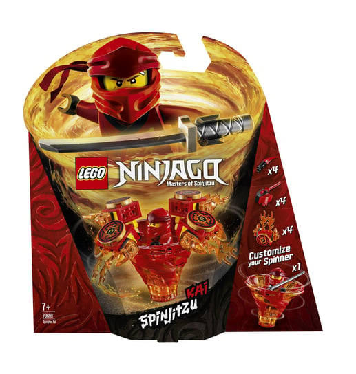 LEGO Ninjago, klocki Spinjitzu Kai, 70659 LEGO