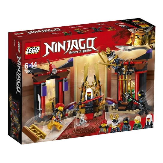 LEGO Ninjago, klocki Starcie w sali tronowej, 70651 LEGO