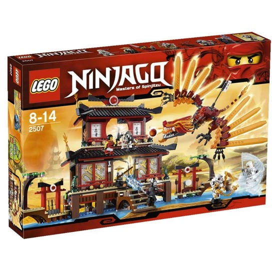 LEGO Ninjago, klocki Świątynia ognia, 2507 LEGO