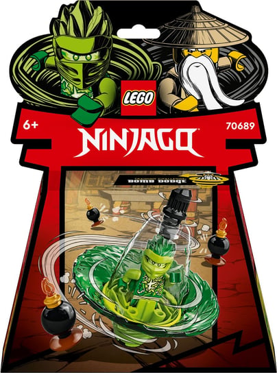 LEGO Ninjago, klocki, Szkolenie wojownika Spinjitzu Lloyda,70689 LEGO
