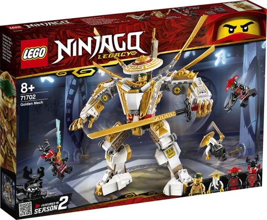 LEGO Ninjago, klocki Złota zbroja, 71702 LEGO