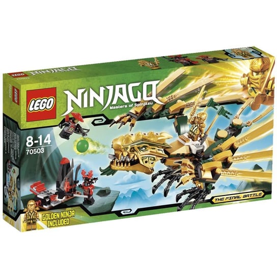LEGO Ninjago, klocki Złoty smok, 70503 LEGO