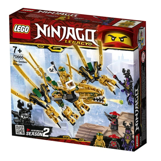 LEGO Ninjago, klocki Złoty Smok, 70666 LEGO