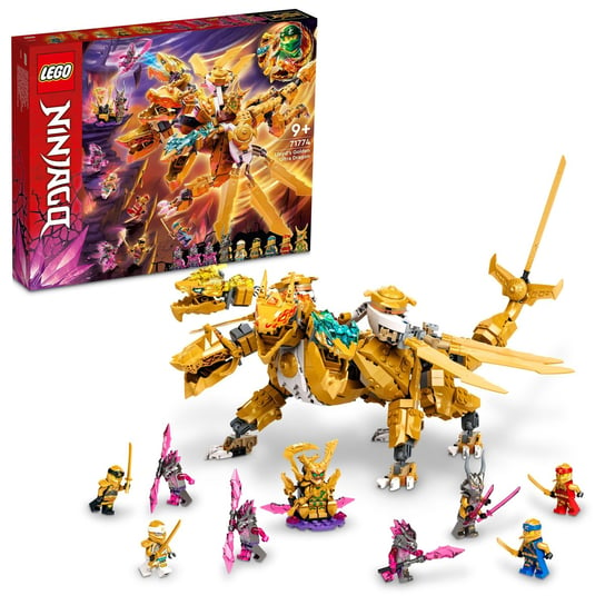 LEGO Ninjago, klocki, Złoty Ultra Smok Lloyda, 71774 LEGO