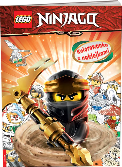 LEGO Ninjago. Kolorowanka z naklejkami Opracowanie zbiorowe