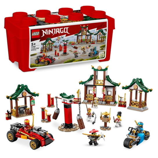 LEGO Ninjago, Kreatywne pudełko z klockami ninja, 71787 LEGO